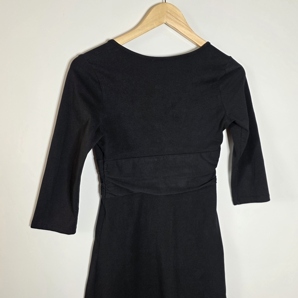 Patagonia black Margot Dress athleisure wear Casual 3/4 sleeve XS - Picture 3 of 10